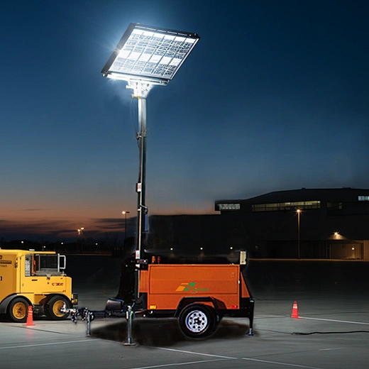 compact diesel light towers